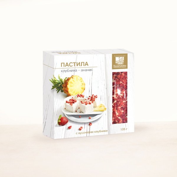 №2 Пастила 135г клубника-ананас  в Пятигорске