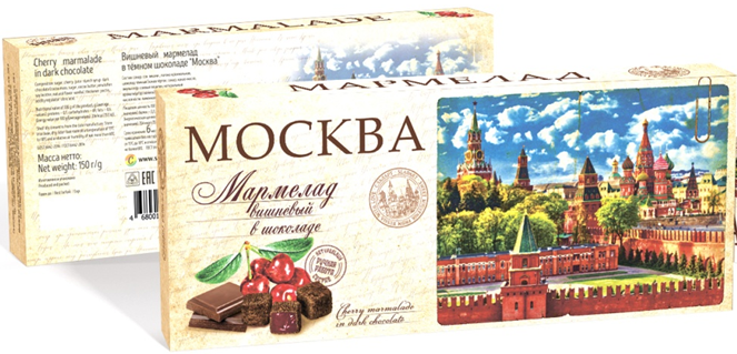  Сладарт Мармелад Вишневый в тёмном шоколаде, 150г   в Пятигорске