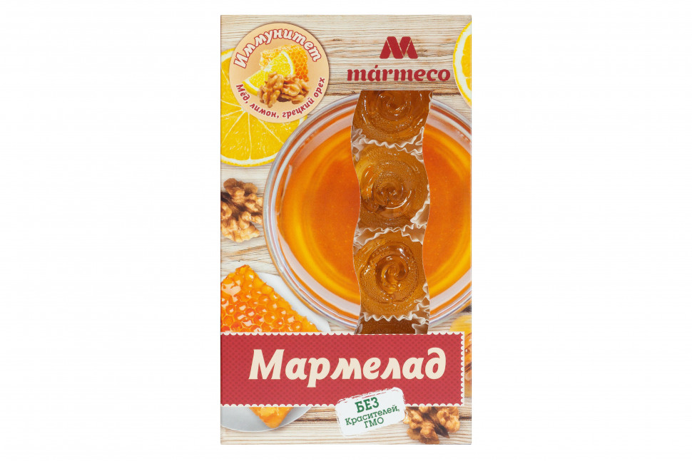  Мармелад "Иммунитет"  Мёд, лимон, грецкий орех, 180г  в Пятигорске
